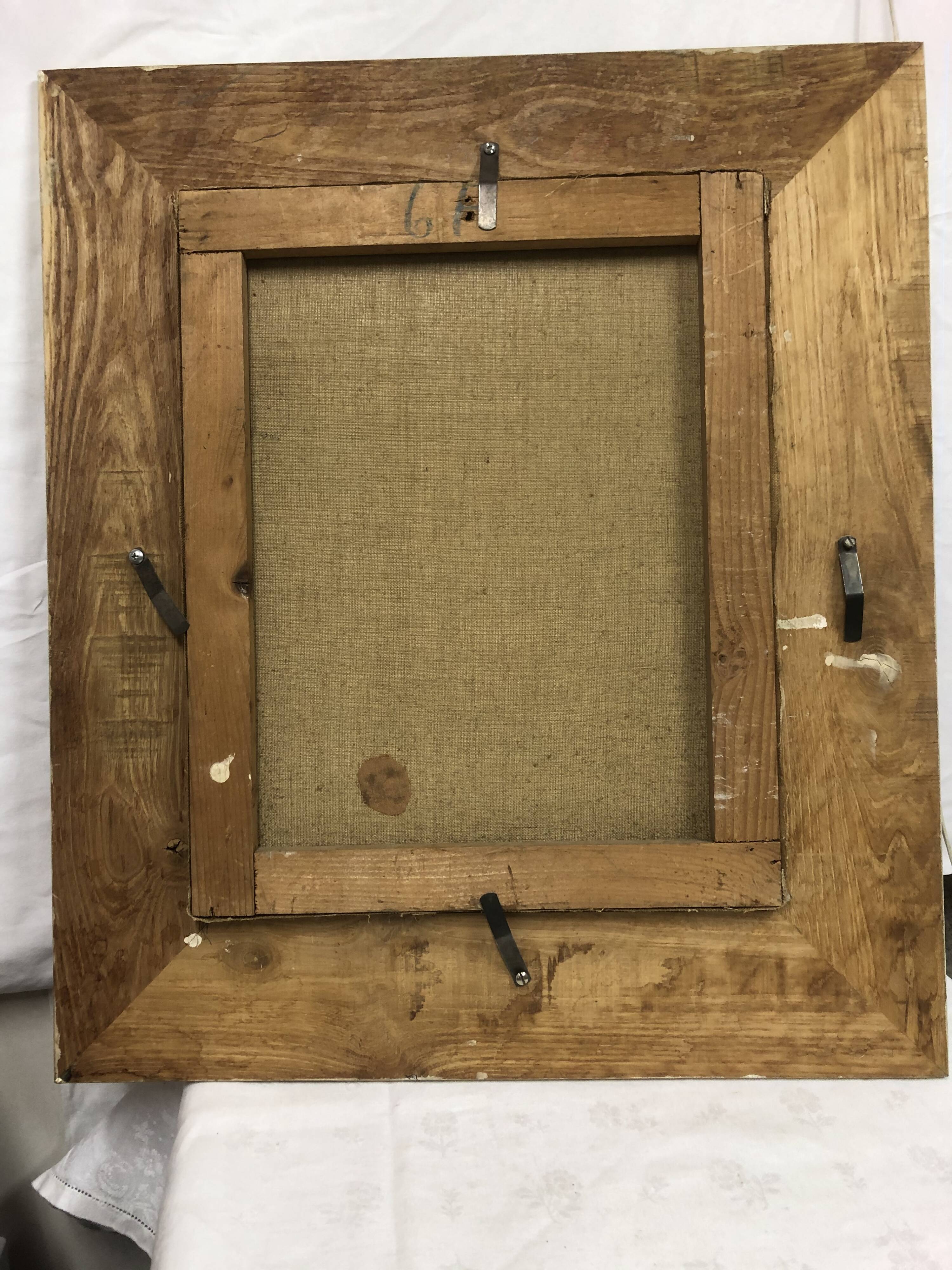 Painting portrait of woman