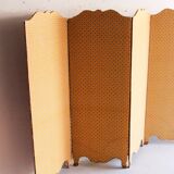 Antique 5-panel screen – Souleiado fabric