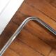 Lot of 3 vintage metal and skai armchairs