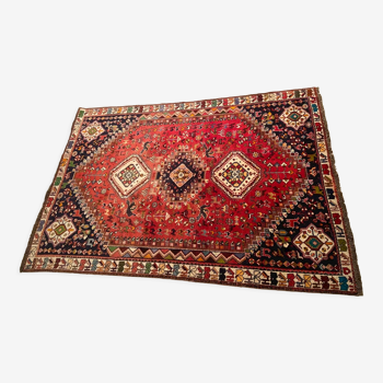 Tapis d'Orient Ghashghaï Ghashgai en laine réalisé à la main 299 x 203 cm