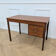 Scandinavian desk with gold handles