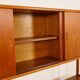 Vintage highboard | Wall cabinet | Teak | 175 cm