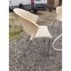 Salon de jardin fer forgé table + 5 fauteuils