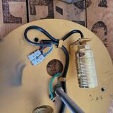 Mother-of-pearl and brass ceiling light