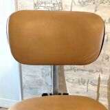 Adjustable and swivel vintage office chair