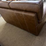 2-seater leather sofa