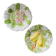 Pair of slipware plates made in Italy