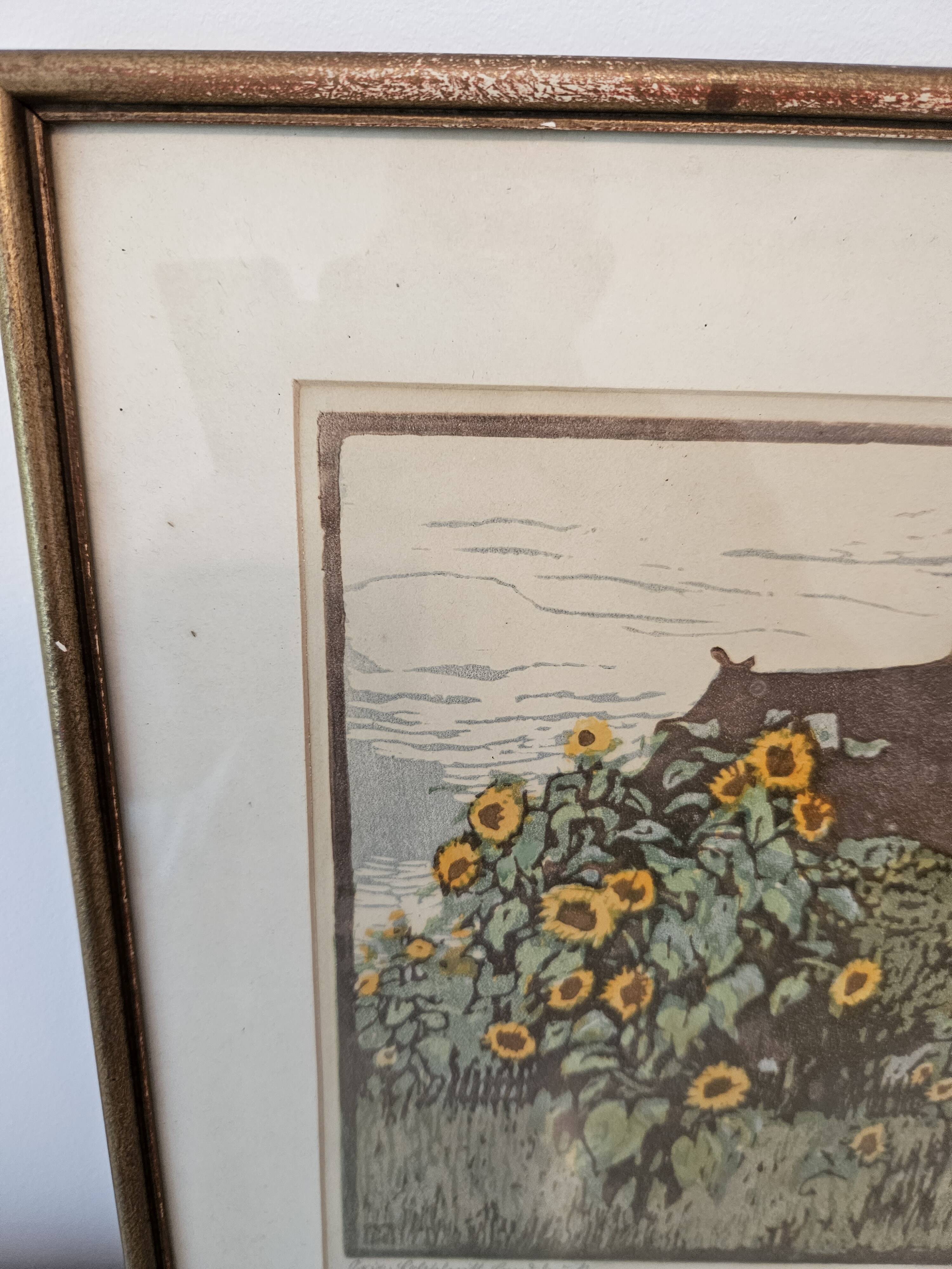 Lithograph by H. Majs