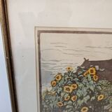 Lithograph by H. Majs