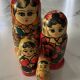 Série 4 poupées Russe ou Matriochka traditionnelles