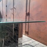 Roche Bobois marble and glass designer dining table circa 1970