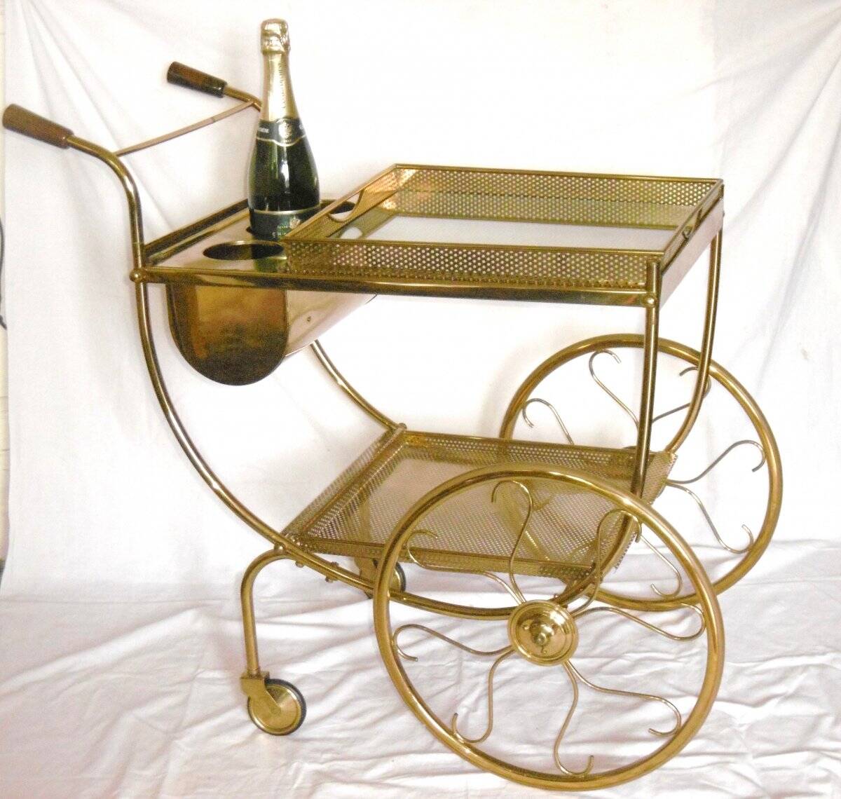 Vintage brass bar cart – Josef Frank for Svenskt Tenn