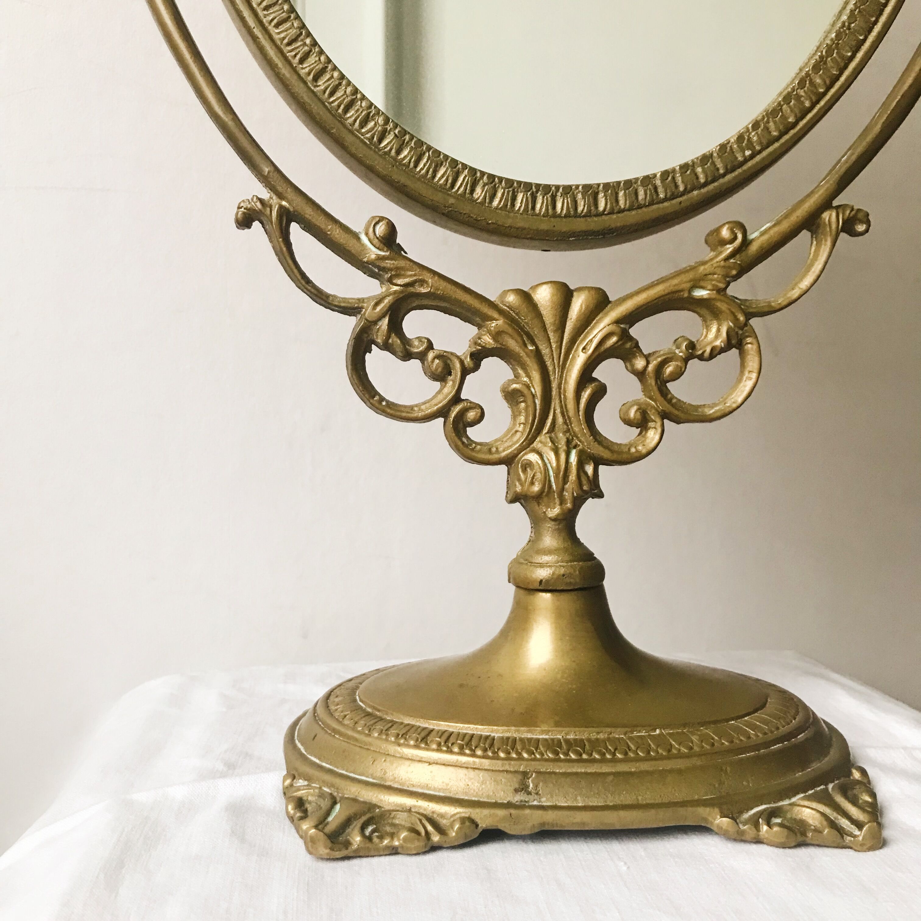 Vintage "psyche" mirror 30x48cm