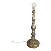 Beautifully decorated bedside lamp base