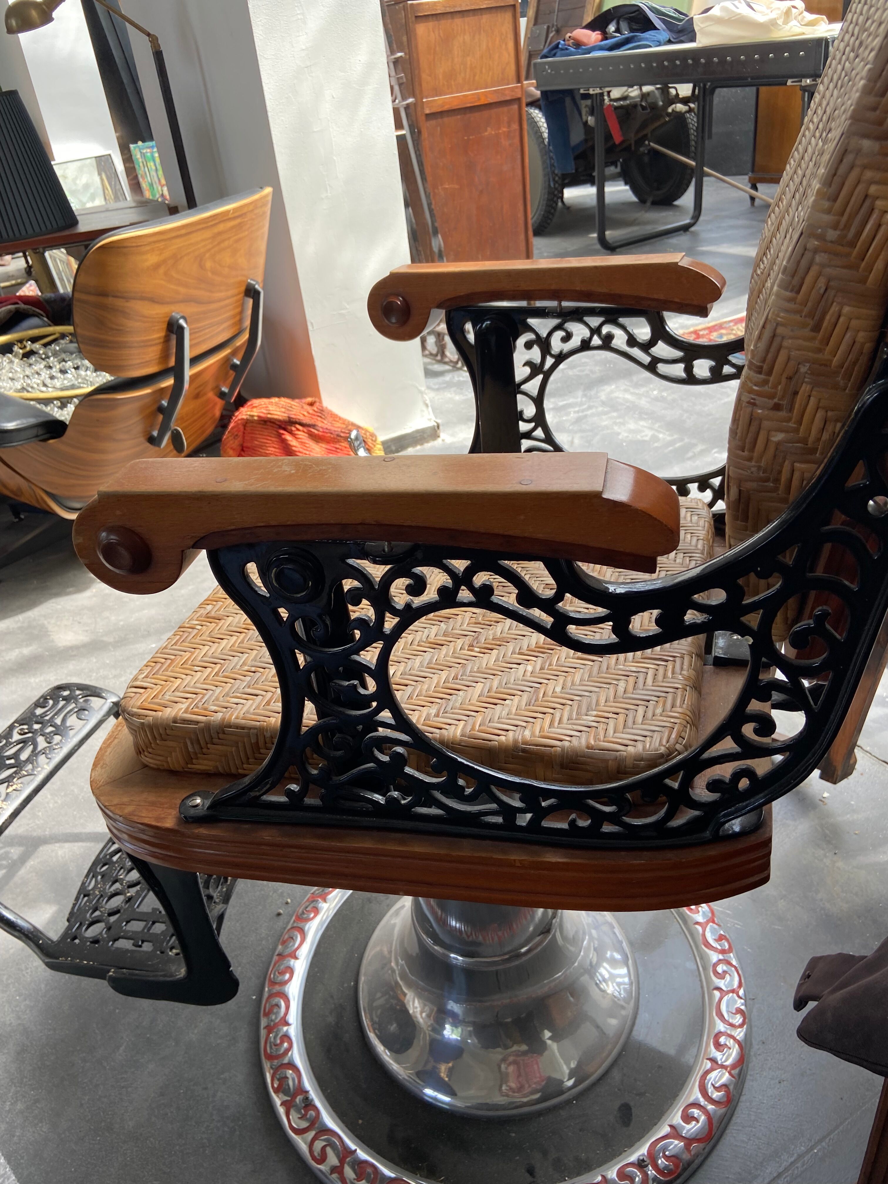 Siège de coiffeur anglais triumph