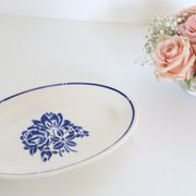 Ravier ceramic Badonviller, 1930/40, Manufacture Française