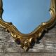 Louis XV style mirror in vintage gold composite 70'S Ht 40cm