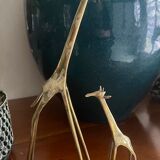 Girafes en laiton