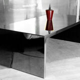 Table "four corners" Nanda Vigo par Driade Italie années 70