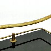 Plateau art deco g3v pour verres avec poignée