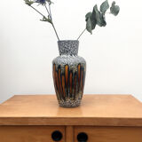 VASE WEST GERMANY FAT LAVA