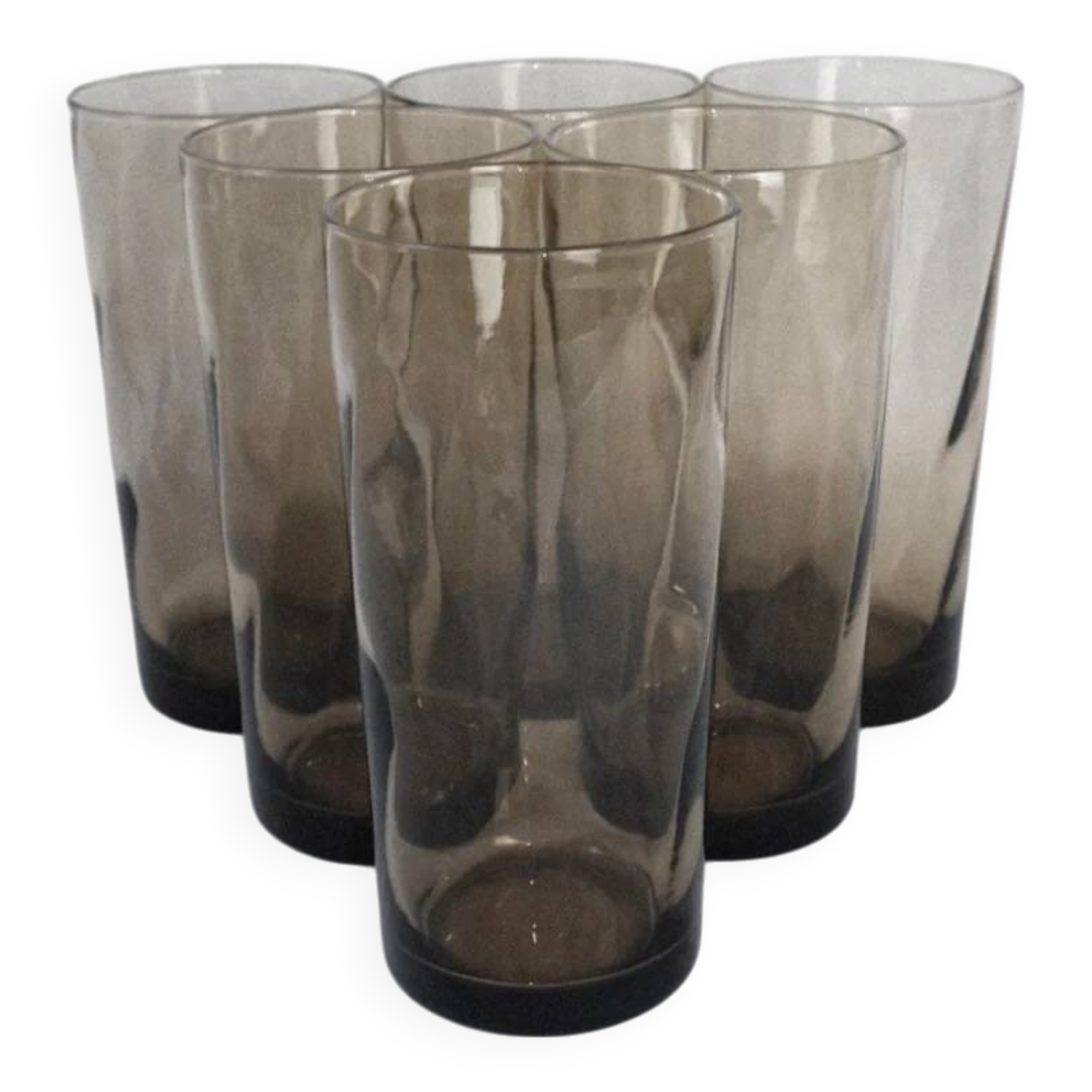 6 verres fumés long drink