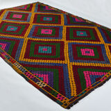 Anatolian handmade kilim rug 303 cm x 190 cm