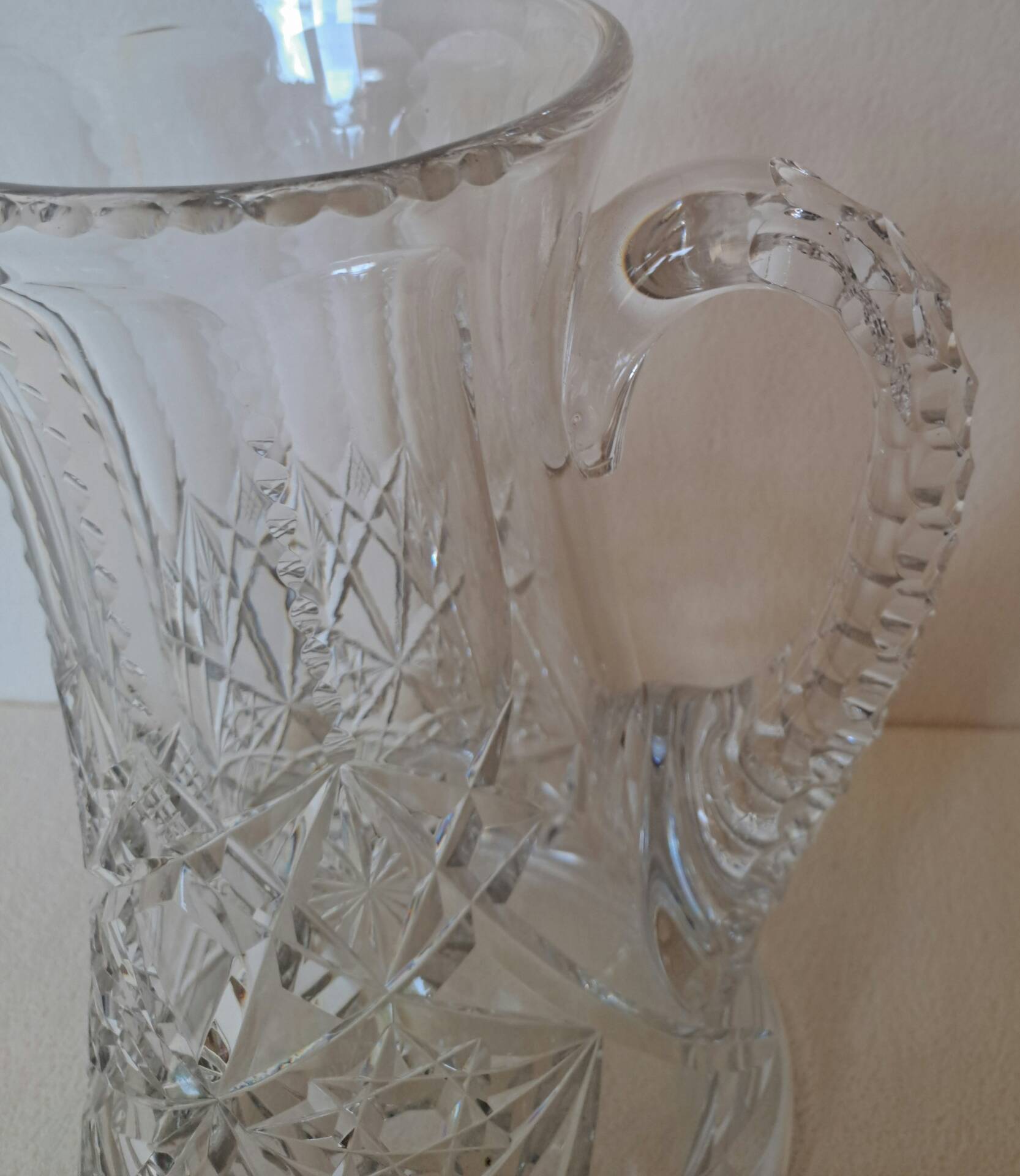 Pichet en cristal Val St Lambert