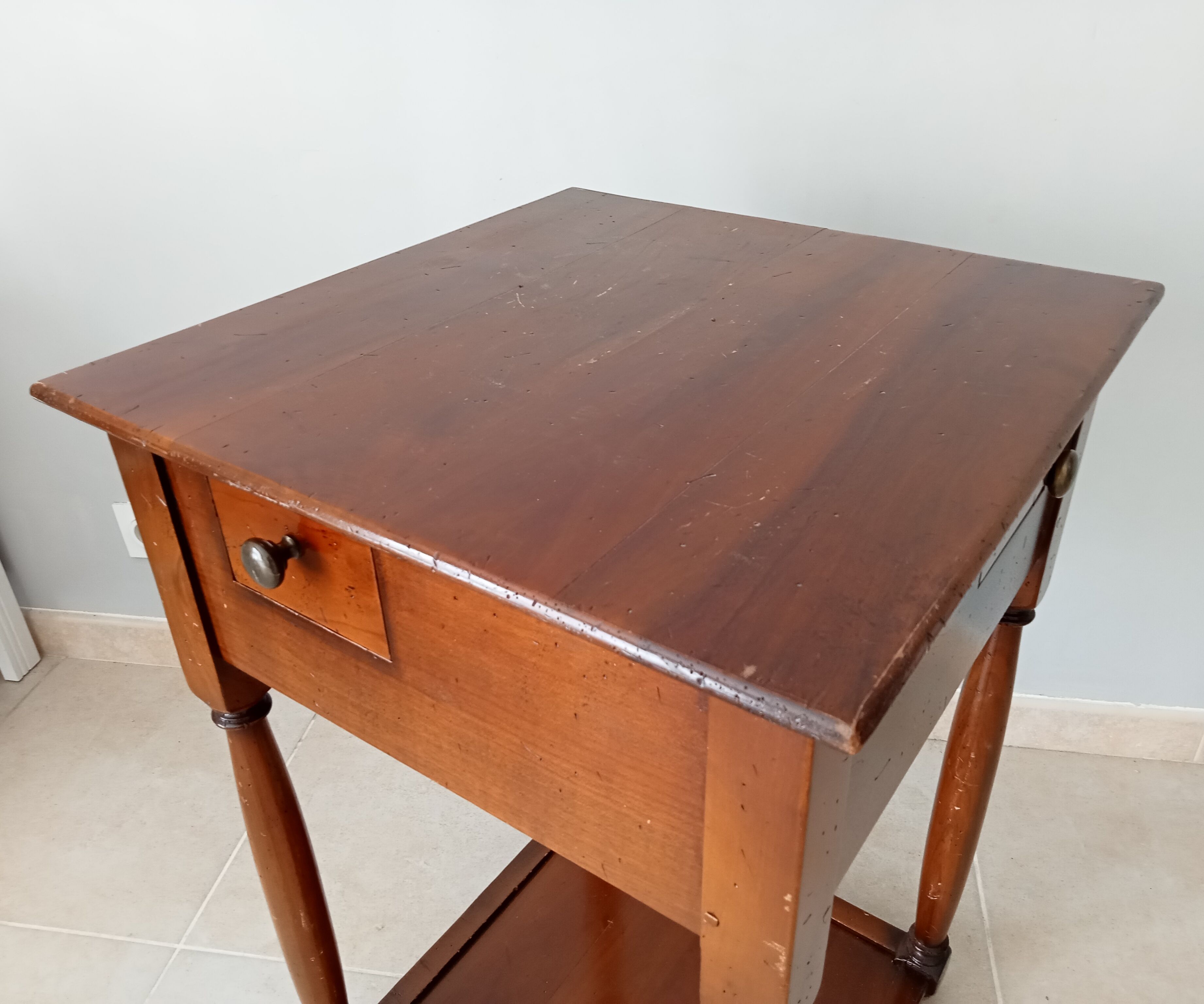 Vintage mahogany side table 50s