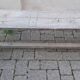 Pair of solid raw wood benches XIX