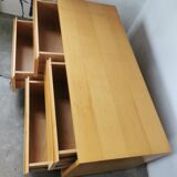 MK Mobel chest of drawers in elm from the 70s