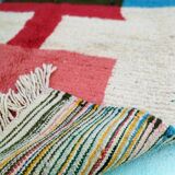 Tapis beni ouraine tissè main traditionnelle taille 140 x 260 cm