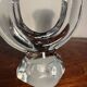 1950s/60s Vannes crystal candlestick, France
