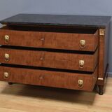 Return from Egypt chest of drawers in mahogany, Empire period – Early 19th century