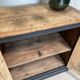 Craft furniture in patinated fir, circa 1950.