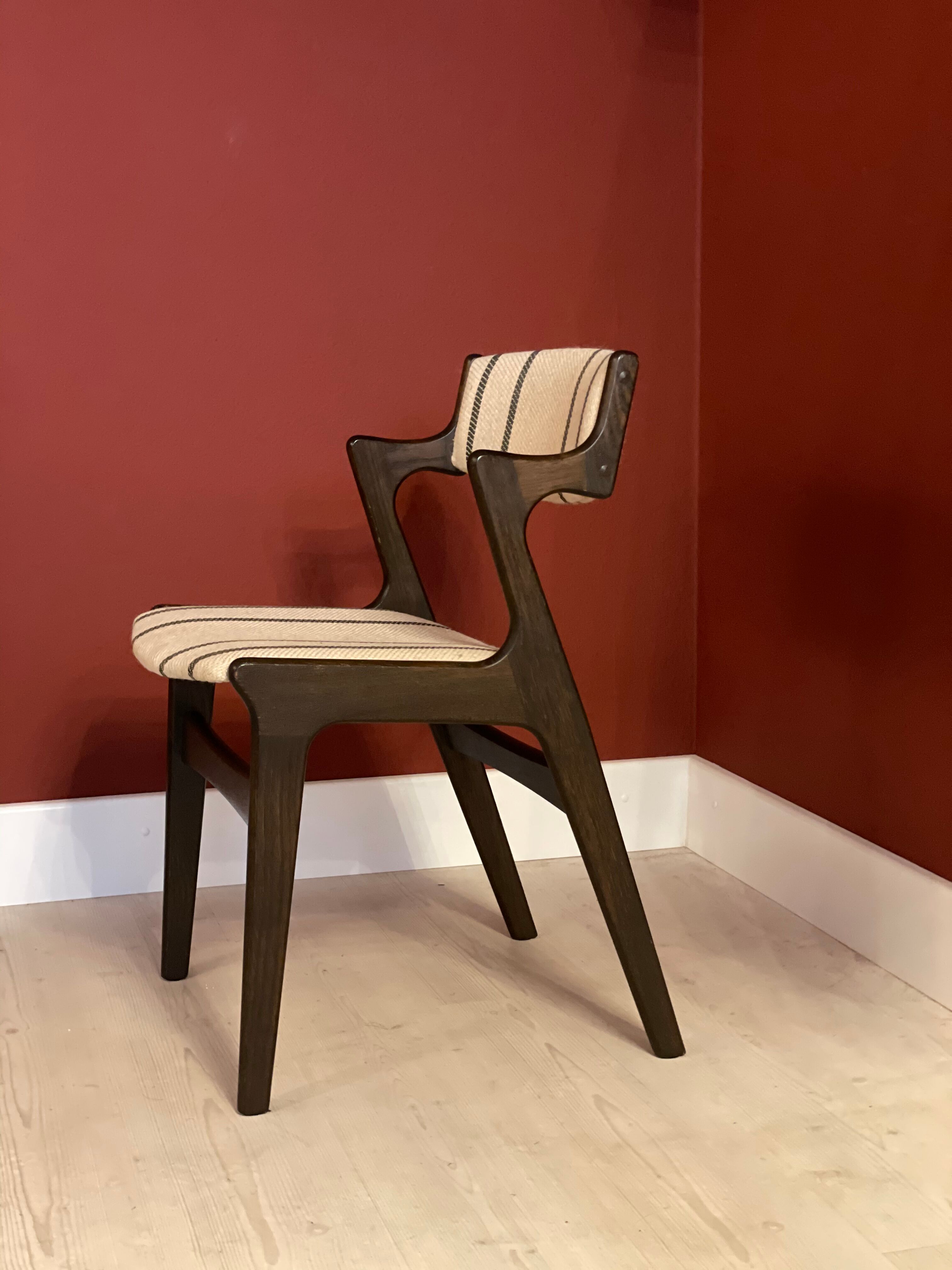 Danish midcentury dining chair by Kai Kristiansen, 1960s