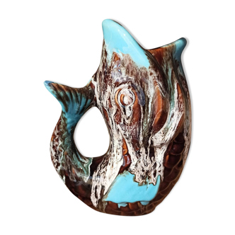 Ceramic fish pitcher