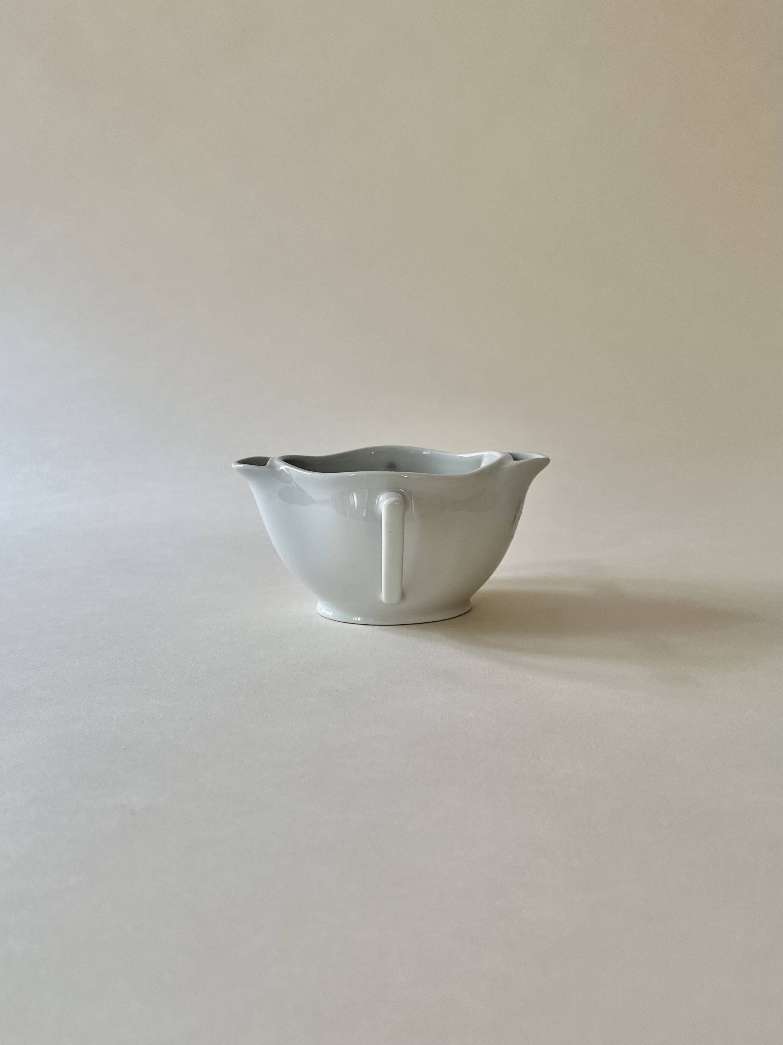 Limoges porcelain sauce boat