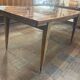 Table en ébène de Macassar laquée vers 1950