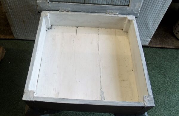 Table basse vitrine de presentation wabi sabi