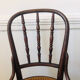 Pair of bistro chairs signed Thonet