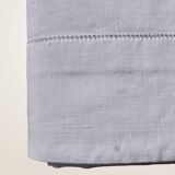 Old linen blend fabric, monogrammed FS with a day.