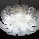 Verona, Luxury Italian Murano Glass Ceiling Light or Flush Mount, 1980s