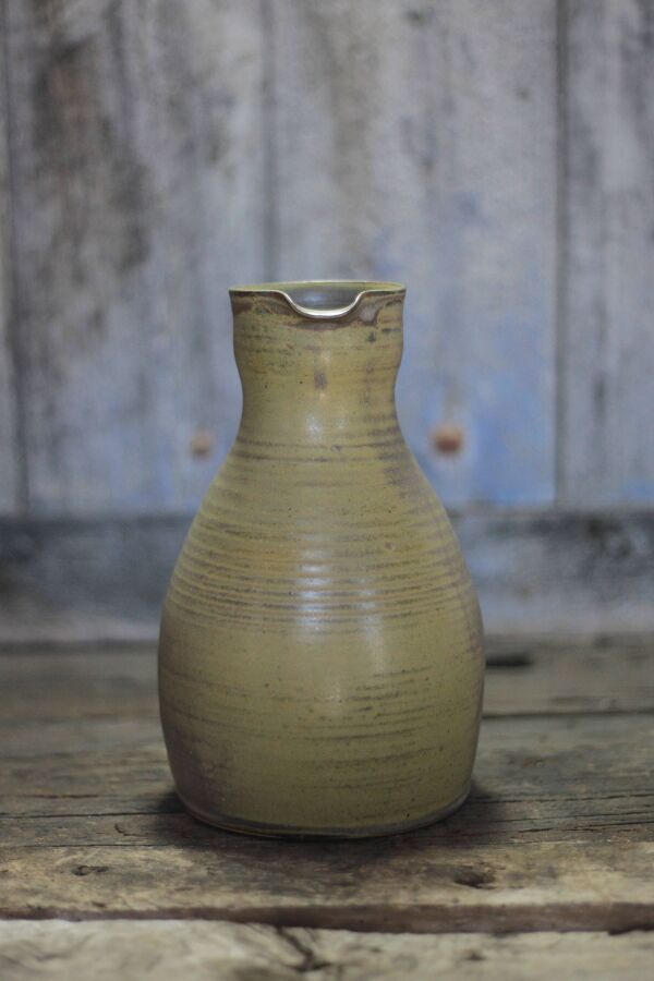 Pichet en grès de l'atelier de Taizé, pichet vintage, carafe, collection