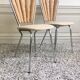 Restored vintage petals chairs
