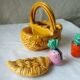 Condiment service slurry basket saliere mustard style vallauris