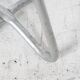 tubular design stool in aluminium cast