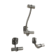 Trio of hooks art deco