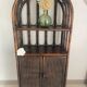 Rattan buffet/library
