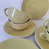 vintage cups and saucers set